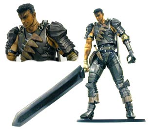 madface berserk action figure - black swordsman