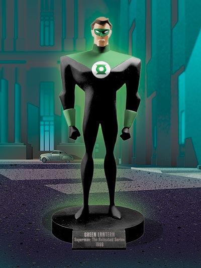 DC COMICS CLASSIC ANIMATION MAQUETTE SERIES - SUPERMAN THE ANIMATED SERIES: GREEN LANTERN