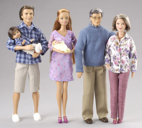 hapy family fashion dolls