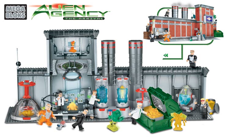 Mega bloks alien hot sale agency