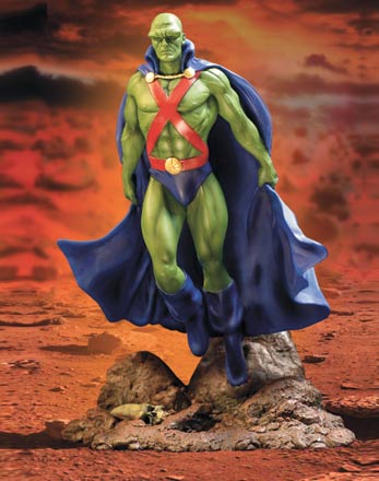 MARTIAN MANHUNTER STATUE