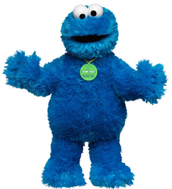 cookie monster plush toy