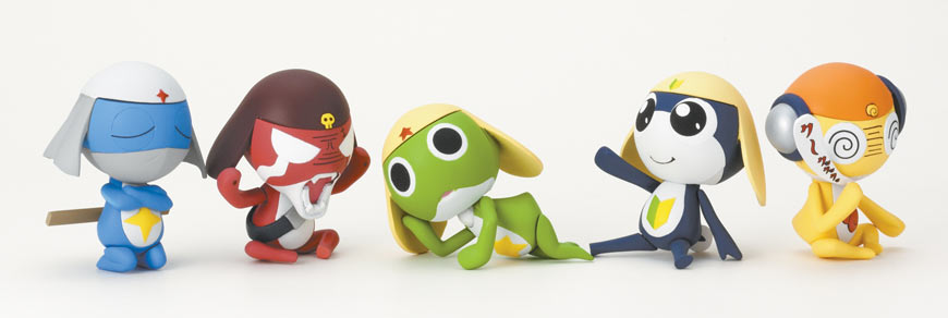 Sgt. Frog Mini Action Figures