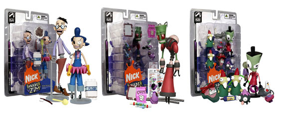 invader zim action figures