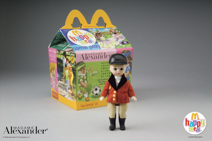 Madame Alexander Dolls at McDonald's