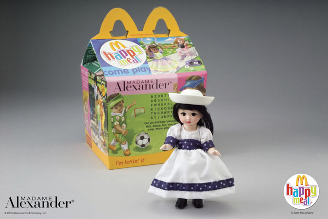 Madame Alexander Dolls at McDonald's