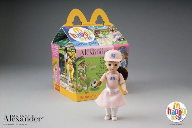 Madame Alexander Dolls at McDonald's