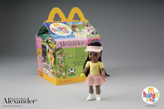 Madame Alexander Dolls at McDonald's