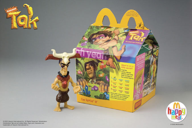 Tak: The Great Juju Challenge Action Figures at McDonald's