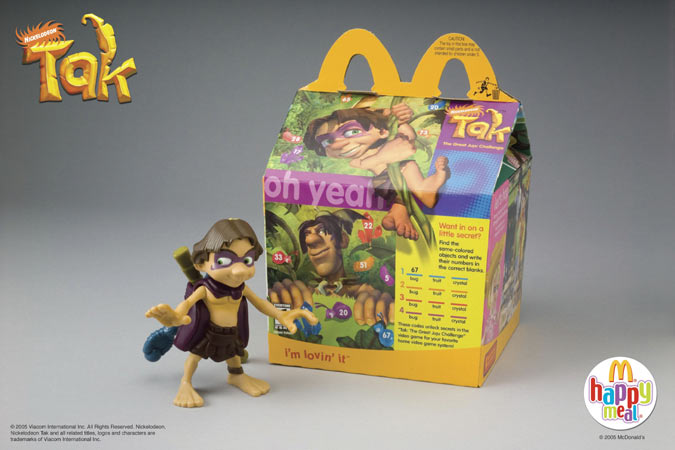 Tak: The Great Juju Challenge Action Figures at McDonald's