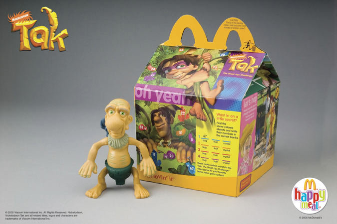 Tak: The Great Juju Challenge Action Figures at McDonald's