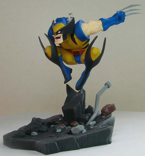Marvel Civil War Resin Statues