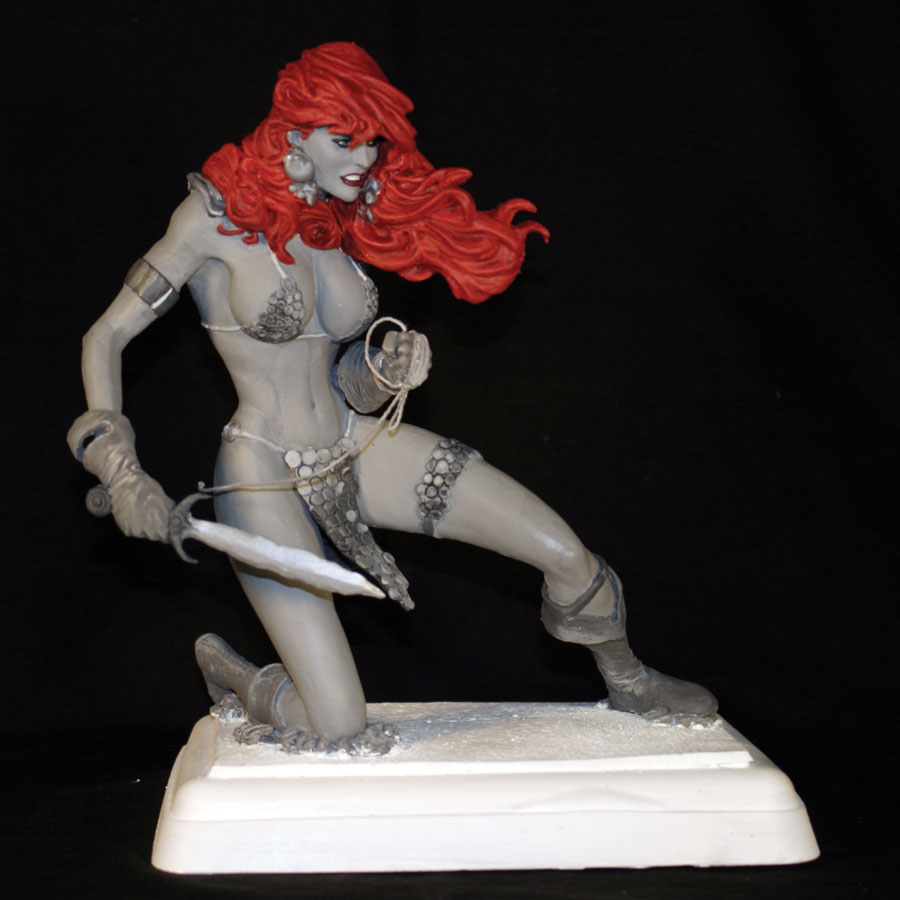 Red Sonja: Adam Hughes Statue