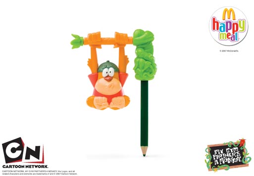 McDonald's: Cartoon Network Pencil Toys