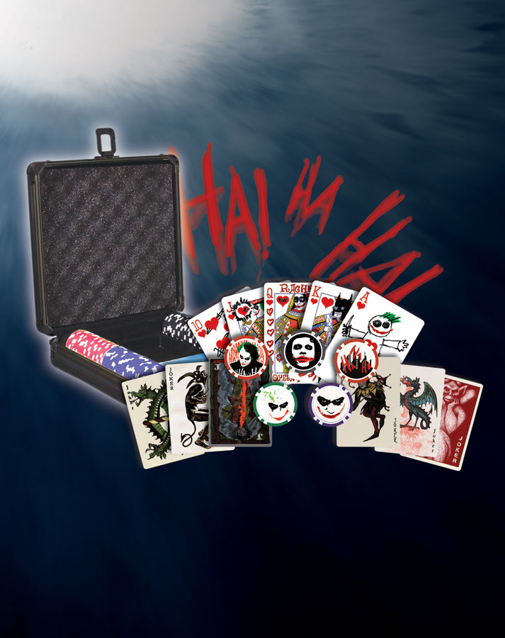 THE DARK KNIGHT: THE JOKER POKER SET