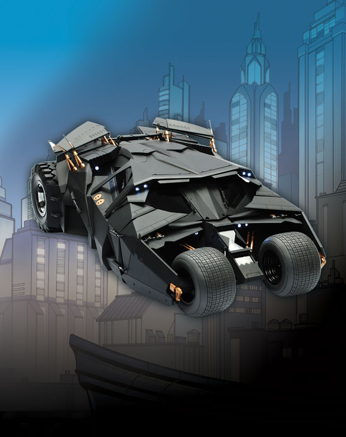 THE DARK KNIGHT: 1:6 SCALE BATMOBILE BY HOT TOYS