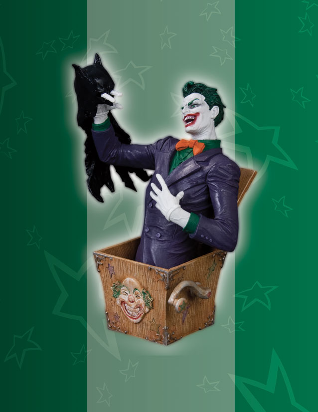 VILLAINS OF THE DC UNIVERSE: THE JOKER BUST