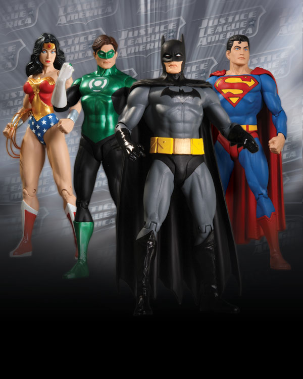 JUSTICE LEAGUE: CLASSIC ICONS SERIES 1 ACTION FIGURES