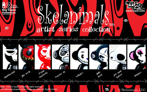 Skelanimals x Qee Artist Series One Release