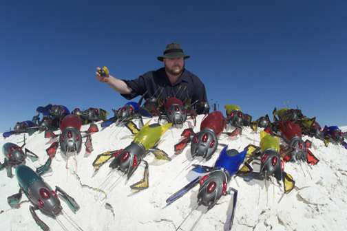 Dr. Mark W. Tilden and friends