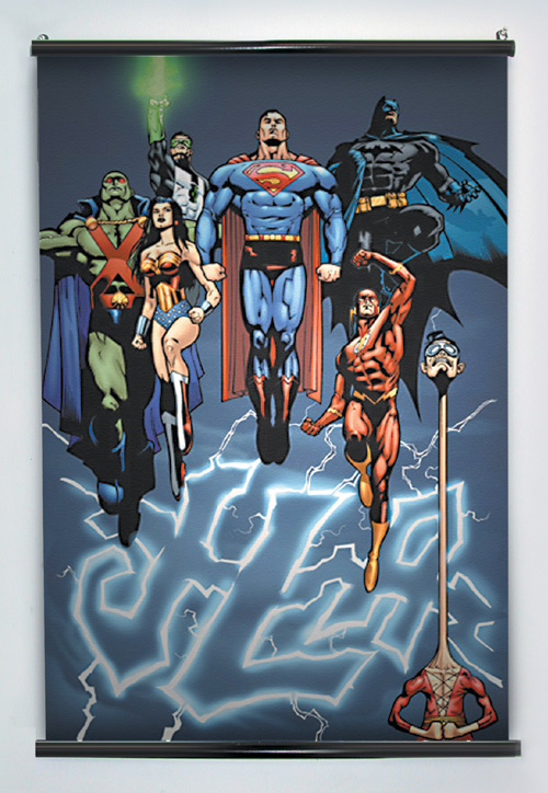 JLA Wall Scroll