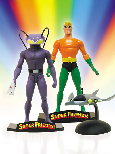 SUPER FRIENDS: AQUAMAN AND BLACK MANTA DELUXE ACTION FIGURE SET