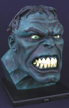 THE INCREDIBLE HULK HEAD BUST