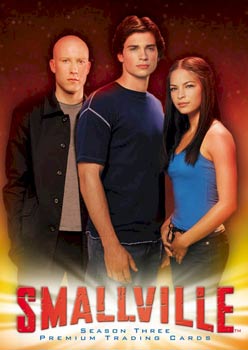 smallville trading cards from inkworks
