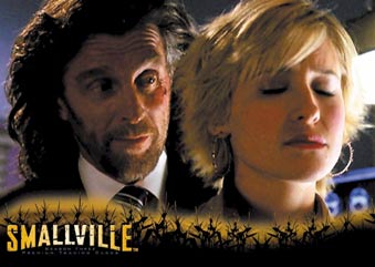 smallville trading cards from inkworks