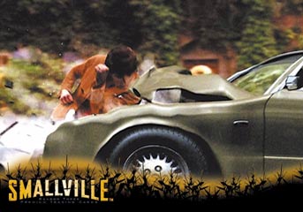 smallville trading cards from inkworks