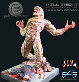 Doom Movie Hell Knight Statue