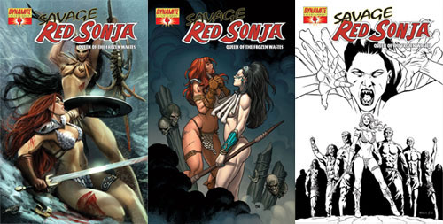 red sonja comic book