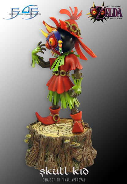 Legend of Zelda Skull Kid Statue