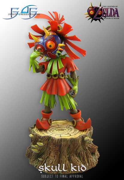 Legend of Zelda Skull Kid Statue