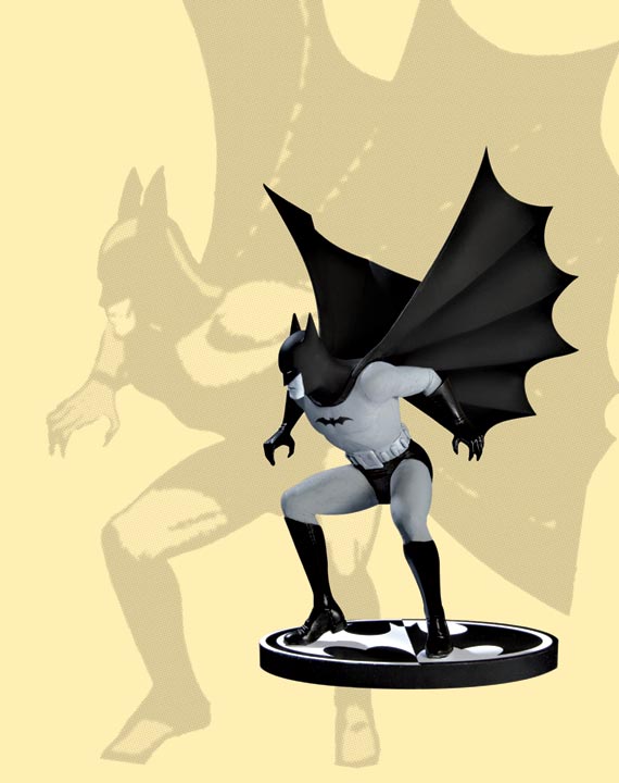 Bob Kane Batman: Black & White Statue