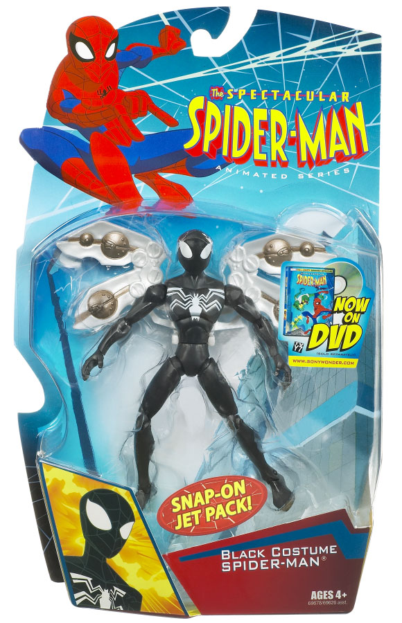 animated spider-man action figures