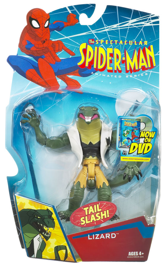 animated spider-man action figures