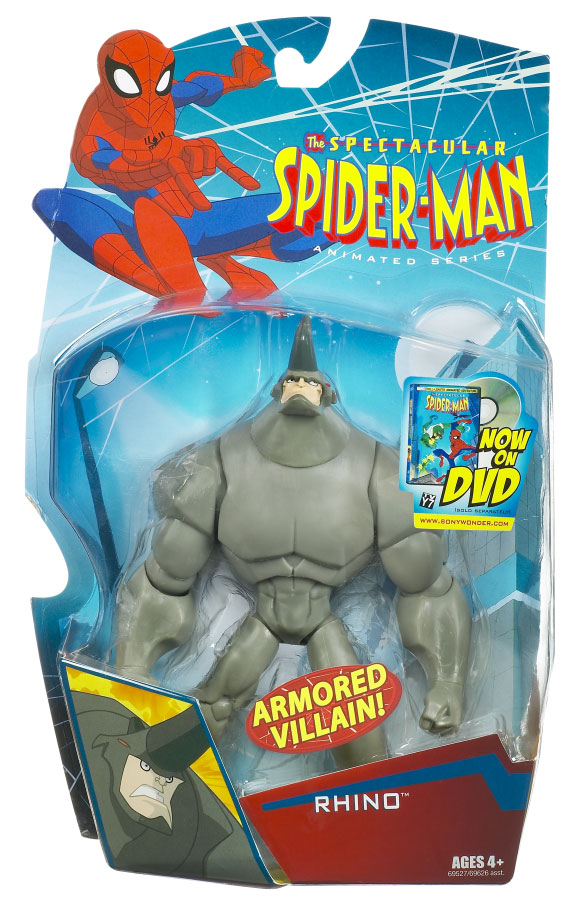 animated spider-man action figures