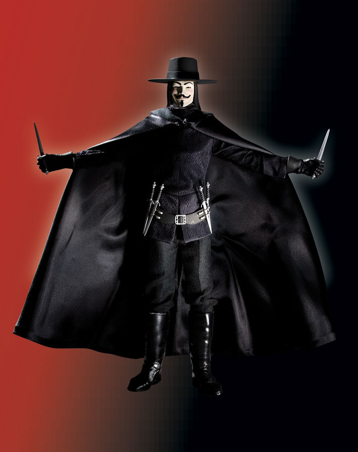 V FOR VENDETTA (MOVIE) 1:6 SCALE Deluxe Collector Figure