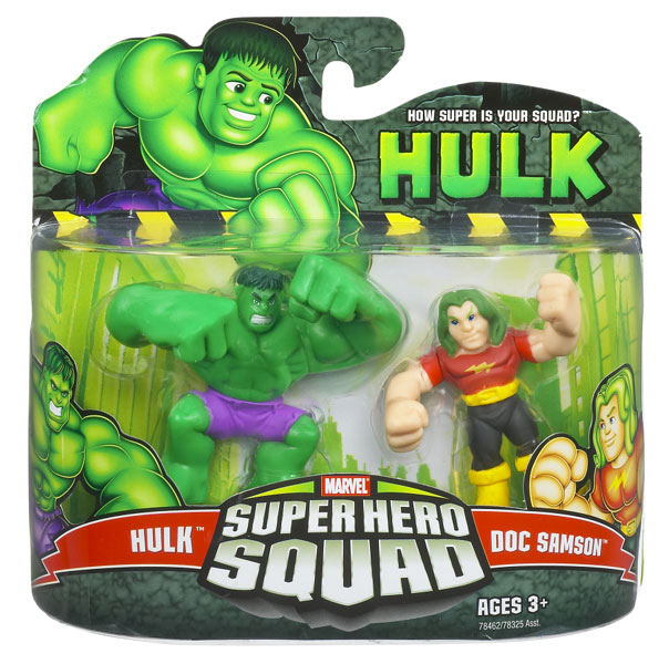 superhero squad hulk action figures