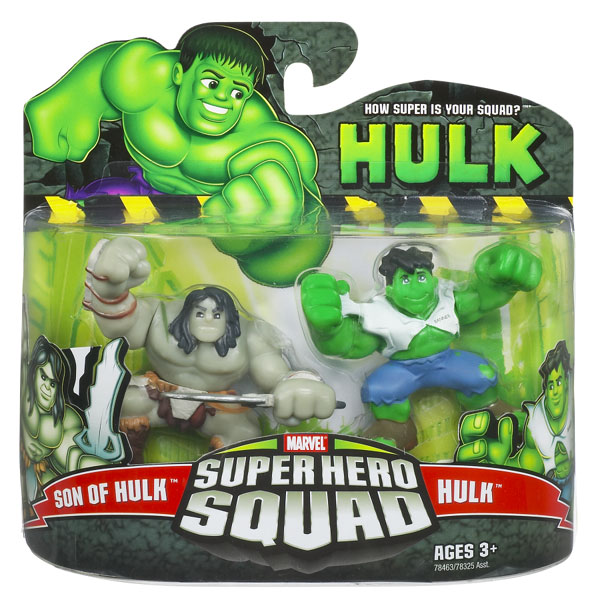 superhero squad hulk action figures