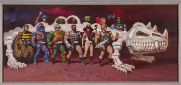 Vintage MOTU Artwork in 2009 Dream Halloween Art Auction