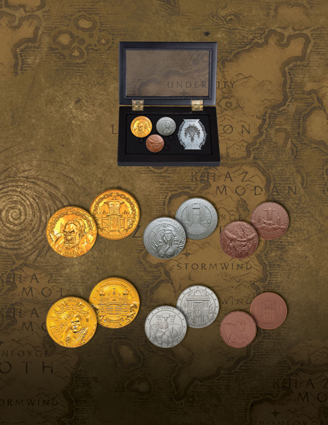 World of Warcraft Collectible Coin Sets