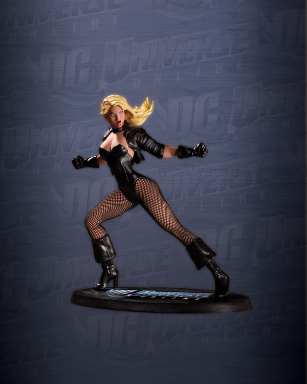 DC UNIVERSE ONLINE STATUE: BLACK CANARY