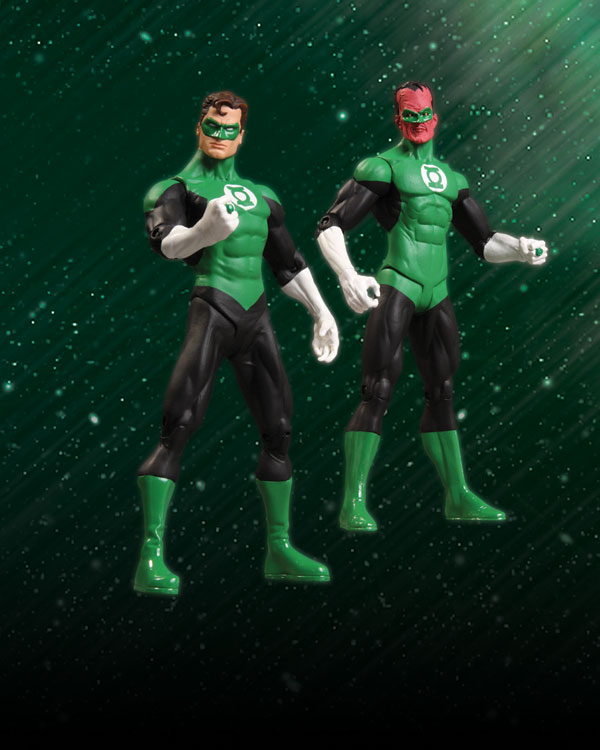 GREEN LANTERN REBIRTH ACTION FIGURE COLLECTOR SET