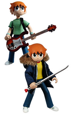 scott pilgrim action figures