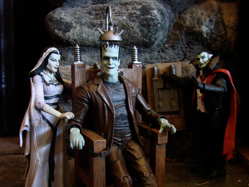 munsters select action figures
