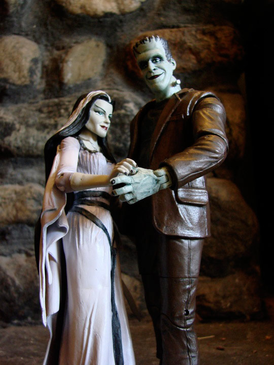 munsters select action figures