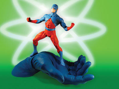 THE ATOM STATUE