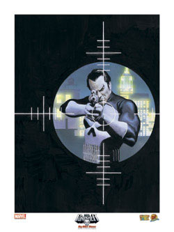 punisher lithograph